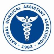 NSAA, National Surgical Assistant Association